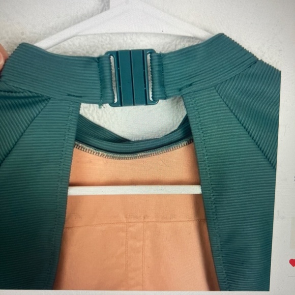 J. Crew Active Ribbed Rash Guard One Piece Swimsuit Swimwear 4 - Picture 3 of 6